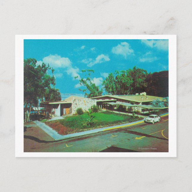 Aerial View of the Golden Tee Resort Lodge Postcard (Front)