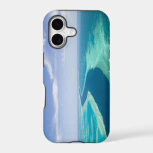 Aerial view of The Great Barrier Reef by the