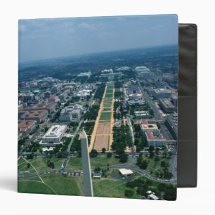 Aerial view of the National Mall Binder