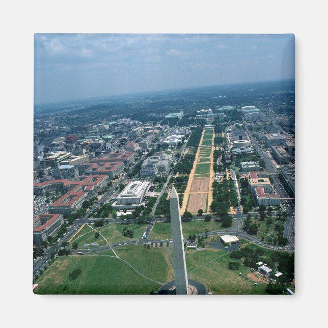 Aerial view of the National Mall Magnet (Front)