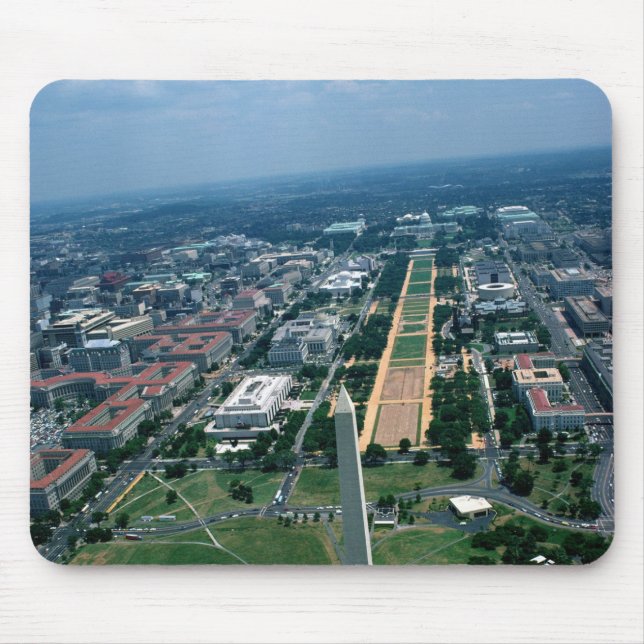 Aerial view of the National Mall Mouse Pad (Front)