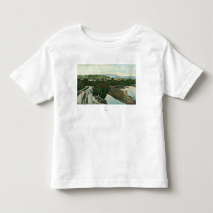 Aerial View of the San Lorenzo River Toddler T-shirt