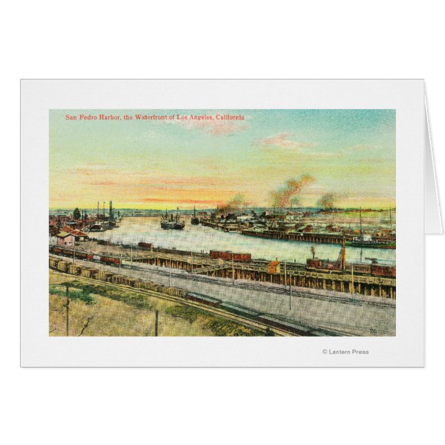 Aerial View of the San Pedro Harbour (Front Horizontal)