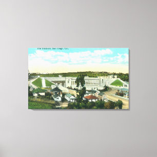 Aerial View of the StadiumSan Diego, CA Canvas Print