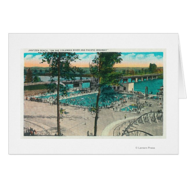 Aerial View of the Swimming Area (Front Horizontal)