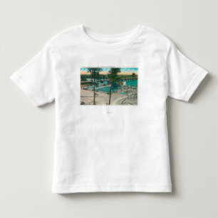 Aerial View of the Swimming Area Toddler T-shirt