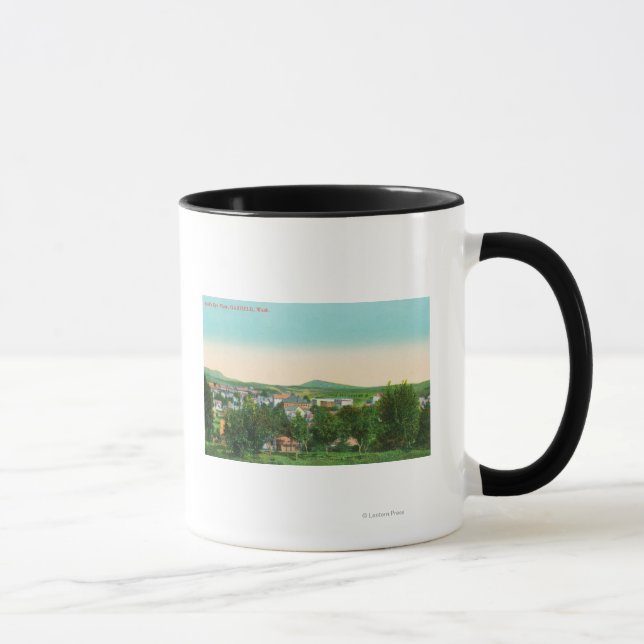 Aerial View of the Town 9 Mug (Right)