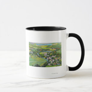 Aerial View of the Town Mug