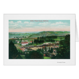 Aerial View of the TownColfax, CA