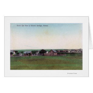 Aerial View of the TownSharon Springs, KS