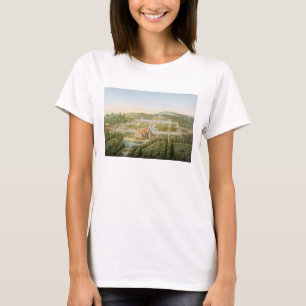 Aerial view of the villa of King Guillaume of Wurt T-Shirt