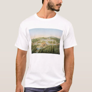 Aerial view of the villa of King Guillaume of Wurt T-Shirt