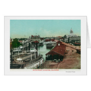 Aerial View of the WaterfrontStockton, CA