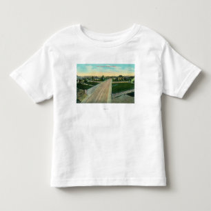 Aerial View of Third Avenue Toddler T-shirt