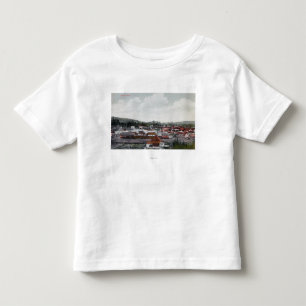 Aerial View of Town Toddler T-shirt