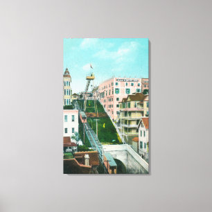 Aerial View of  Trolley Canvas Print