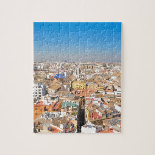 Aerial view of Valencia, Spain Jigsaw Puzzle