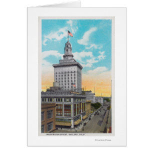 Aerial View of Washington StreetOakland, CA