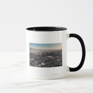 Aerial View of Waterfront and City Mug