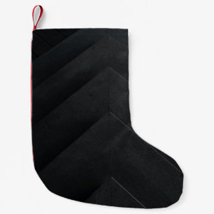 Aerial view photography of concrete step small christmas stocking