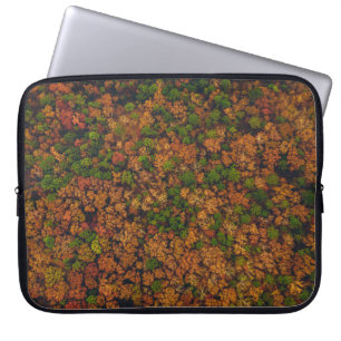 Aerial view photography of forest laptop sleeve