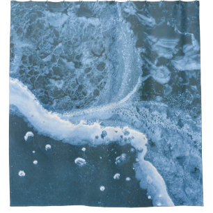 Aerial view photography of seat waves