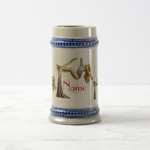 Aerial yoga fitness Thunder_Cove Beer Stein