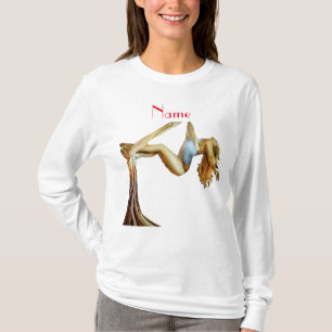 Aerial yoga fitness Thunder_Cove  T-Shirt