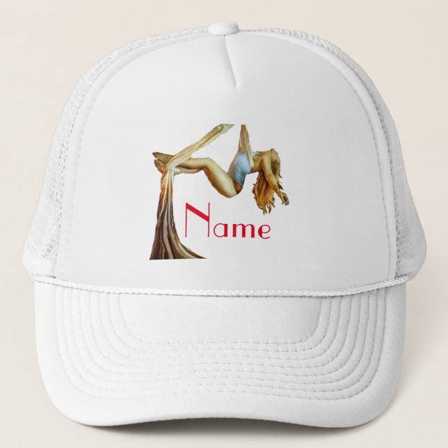 Aerial yoga fitness Thunder_Cove Trucker Hat (Front)