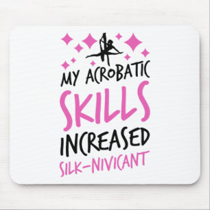 Aerialist Aerial Gymnastics Silk Acrotics Performe Mouse Pad