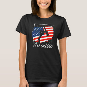 Aerialist Aerial Yoga Performer And Aerial Silk Ac T-Shirt