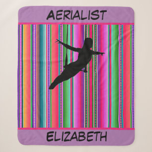 Aerialist Aztec Trapeze Sherpa Blanket