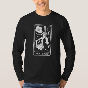 Aerialist Floral Acrobatics Dancer Aerial Silk Cir T-Shirt
