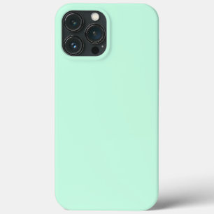 Aero blue color background iPhone 13 pro max case