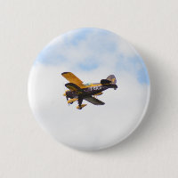 Aerobatic Biplane In Flight