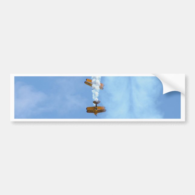 Aerobatic Biplanes Bumper Sticker (Front)