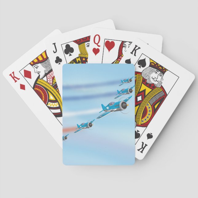 Aerobatics Display Team Playing Cards (Back)