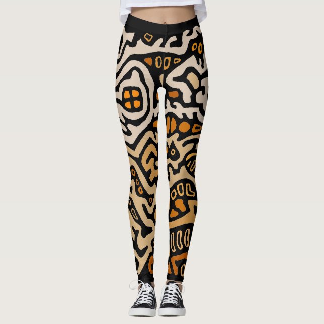 Aerobic Instructor Workout leggings (Front)