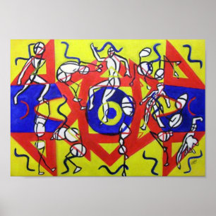 Aerobic Workout Poster