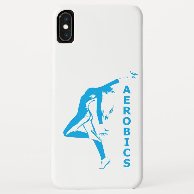 Aerobics Case-Mate iPhone Case (Back)