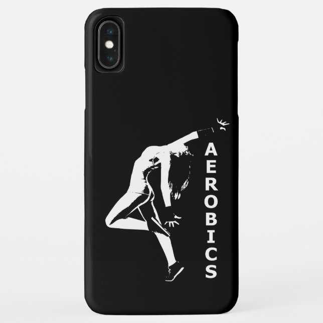 Aerobics Case-Mate iPhone Case (Back)