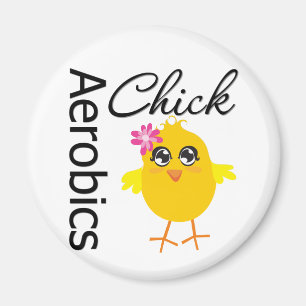 Aerobics Chick Magnet