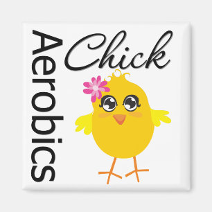 Aerobics Chick Magnet