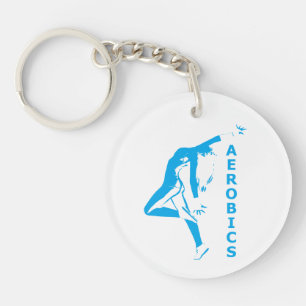 Aerobics Keychain