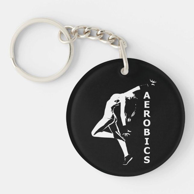 Aerobics Keychain (Front)