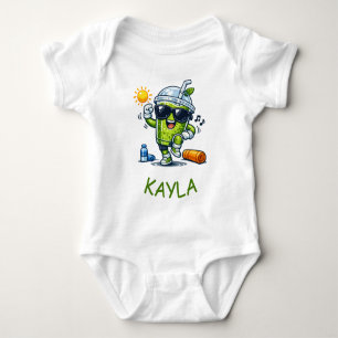 Aerobics Smoothie Baby Bodysuit