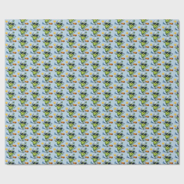 Aerobics Smoothie Wrapping Paper (Flat)
