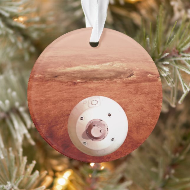 Aérocoque Avec Perpersévérance Rover Descente Vers (Arbre)