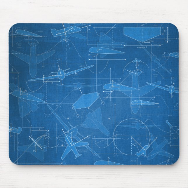 Aerodynamics Mouse Pad (Front)
