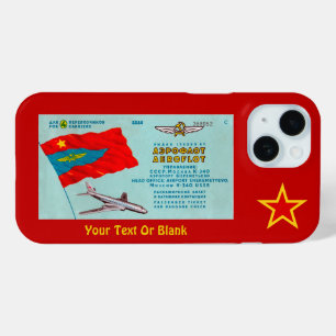 Aeroflot Passenger Ticket Case-Mate iPhone Case